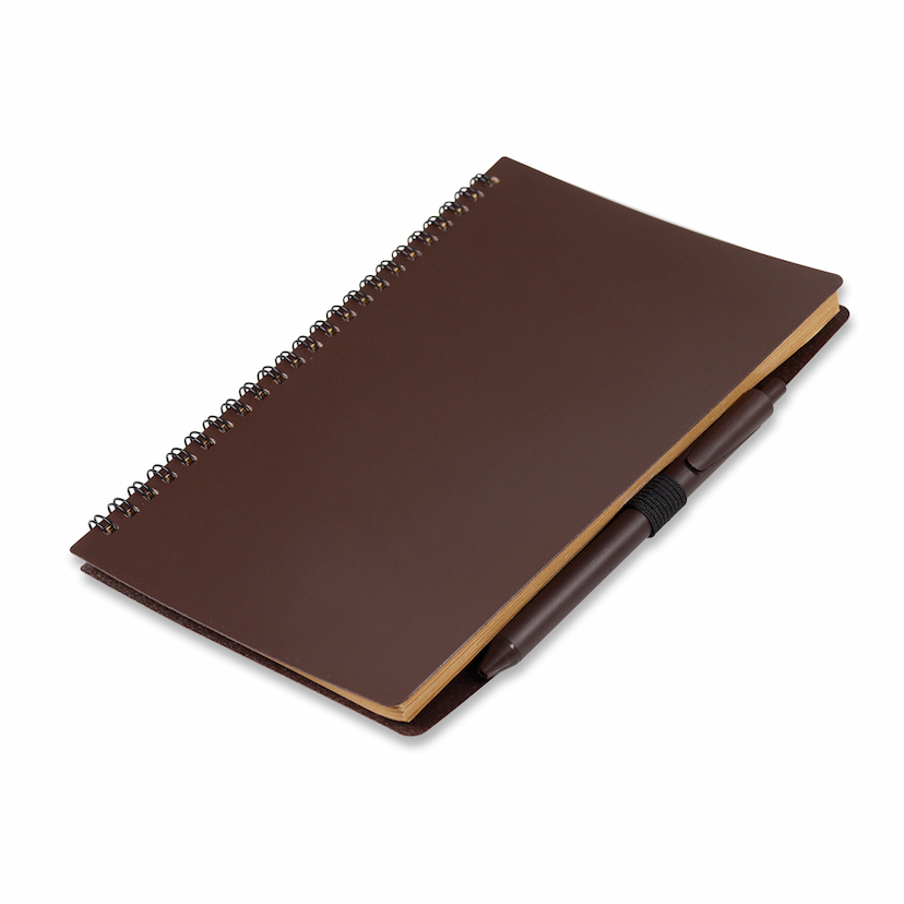 Caderno A5 Capa PP com Caneta