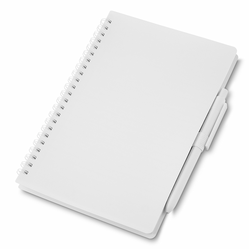 Caderno A5 Capa em PP c/ Caneta