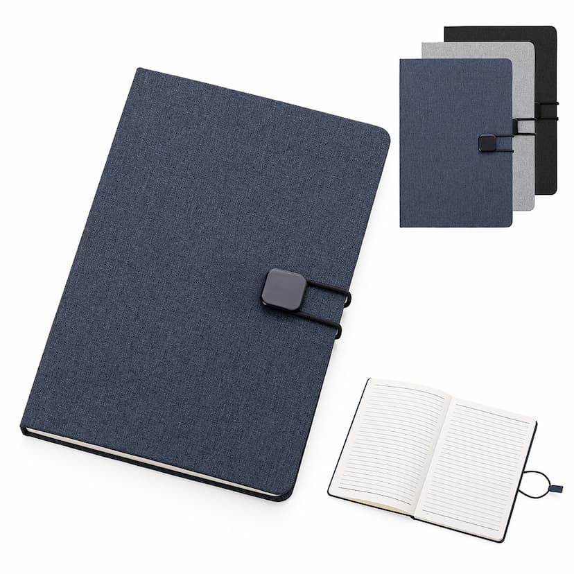 Caderno A5 Capa em Poliéster